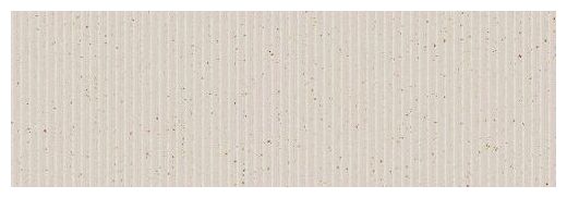 Matowa ryflowana płytka Genti-R Crema 32x99 o kremowym kolorze z efektem lastryko - zdjęcie nr: 2