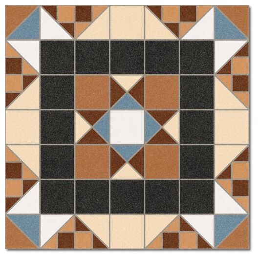 vives halton marron płytka podłogowa 31.6x31.6 - zdjęcie główne