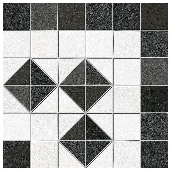 vives iena-r 3 grafito dekor rektyfikowany 20x20 - zdjęcie nr: 2