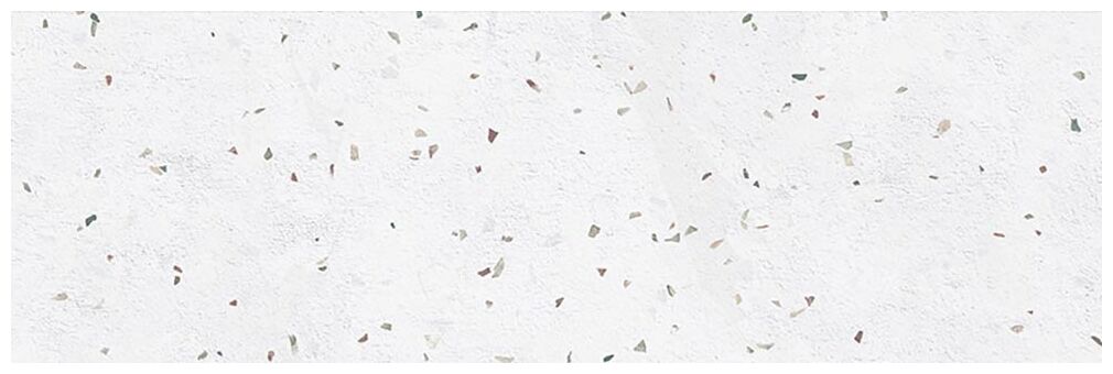 Matowa płytka Siracusa-R Multicolor 32x99 z geometrycznym wzorem kropek na białym tle - zdjęcie nr: 2