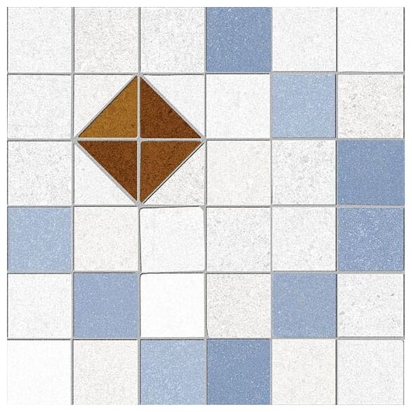 vives tabarly-r 3 azul dekor rektyfikowany 20x20 - zdjęcie główne