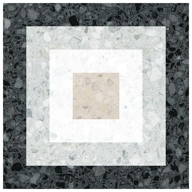 Laglio-R Multicolor gres 20x20 z matową powierzchnią i wielobarwnym nieregularnym wzorem