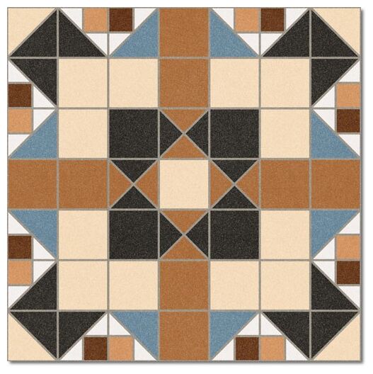 vives merton marron płytka podłogowa 31.6x31.6 - zdjęcie główne