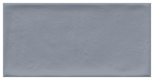 Niebieska glazura Etnia Nube 10x20 z błyszczącą powierzchnią i rustykalnymi tonalnymi przejściami