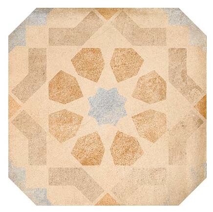 Płytka Turgis Multicolor Octogono o oktagonalnym kształcie w beżowo-brązowej kolorystyce - zdjďż˝cie nr: 2
