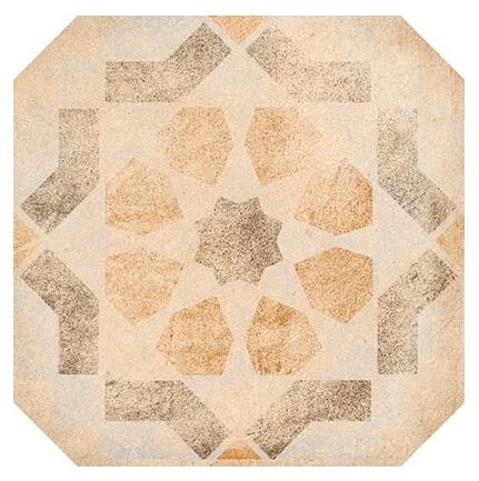 Płytka Turgis Multicolor Octogono o oktagonalnym kształcie w beżowo-brązowej kolorystyce - zdjďż˝cie nr: 3