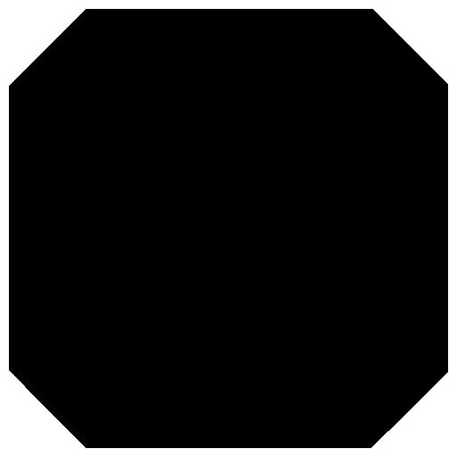 vives negro octogono płytka podłogowa 31.6x31.6 - zdjęcie nr: 2