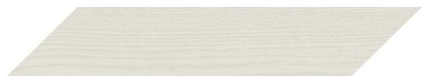 Chevron Tiveden-R Blanco gres 10x59,3 z matową powierzchnią imitującą jasne drewno