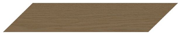 Chevron Tiveden-R Caoba - gres w ciepłym kolorze drewna z matowym wykończeniem w formie chevron
