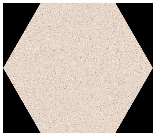 vives micra crema hexagono gres rektyfikowany 51.9x59.9 