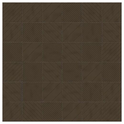 vives root protos brown dekor 13x13 - zdjęcie nr: 2