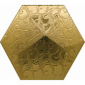 decus hexagono piramidal oro 2 dekor 15x17 
