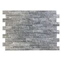 stackstone crystal black panel ścienny marmur 10x36 
