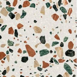 abk ceramiche play drops multiwhite gres 20x20