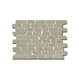 Aparici, Tivoli, APARICI TIVOLI BEIGE CROSS-CUT NATURAL MOSAIC BROKEN 27.5X30.5 