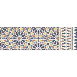 alhambra blue rauda płytka ścienna 29.75x99.5 