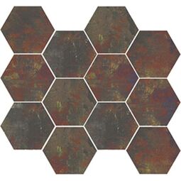 aparici harlem green hexagonal mozaika 28x30 