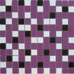 aparici nordic mix purple 2.5x2.5 mozaika 29.75x29.75 