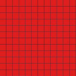 aparici nordic red 2.5x2.5 mozaika 29.75x29.75 