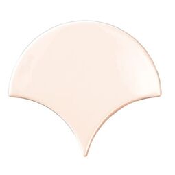 Bestile, Bondi, BESTILE BONDI PINK FAN SHINE PŁYTKA ŚCIENNA 13.4X15 