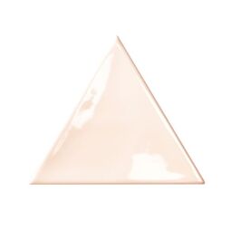 Bestile, Bondi, BESTILE BONDI PINK TRIANGLE SHINE PŁYTKA ŚCIENNA 11.5X13 