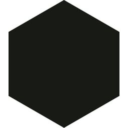 carmen ceramic art hexagon black gres 17.5x20.2 