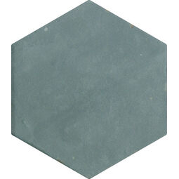 nomade turquesa hexagon gres 13.9x16 