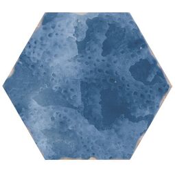 touareg blue mix hexagon gres 13.9x16 