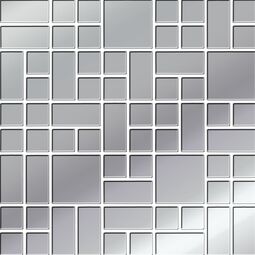 platinum glass mozaika 25x25 