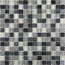 (wyprzedaż) arte grey mozaika szklana 30.5x30.5 (ms-15) 