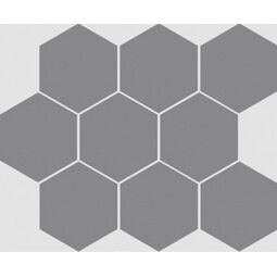 cerrad cambia gris mozaika heksagon lappato rektyfikowana 27.53x33.4x0.8 