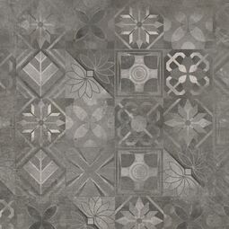 cerrad softcement graphite patchwork dekor poler rektyfikowany 59.7x59.7 