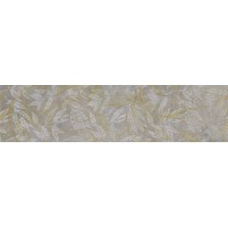 cerrad softcement silver flower dekor poler rektyfikowany 29.7x119.7 