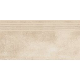 cersanit velvet concrete beige matt stopnica 29.8x59.8 