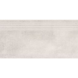 cersanit velvet concrete white matt stopnica 29.8x59.8 
