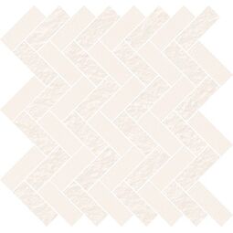 cersanit white micro parquet mix mosaic 31.3x33.1 