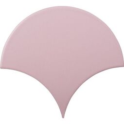 cil decor escama powder pink dark mat płytka ścienna 15.5x17 