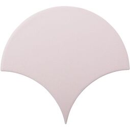 cil decor escama powder pink light mat płytka ścienna 15.5x17 
