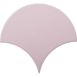 cil decor escama powder pink medium mat płytka ścienna 15.5x17 