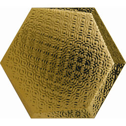 decus hexagono cuna oro dekor 15x17 