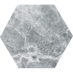marmol gris perla hexagono gres 14x16.3 