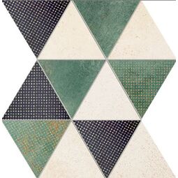 domino margot green mozaika 25.8x32.8x1 