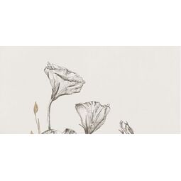 domino velo bianco flowers obraz gresowy element 4 59.8x119.8x0.8 