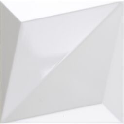 origami white gloss płytka ścienna 25x25 (187345) 
