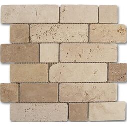 dune travertino brick mozaika kamienna 30.5x30.5 (184996) 