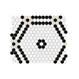 Dunin, House Loves, DUNIN MINI HEXAGON DOUBLEHEX  MATT MOZAIKA 40.1X34.1 