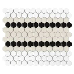 Dunin, House Loves, DUNIN MINI HEXAGON STRIPE 5.C MATT MOZAIKA 26X30 