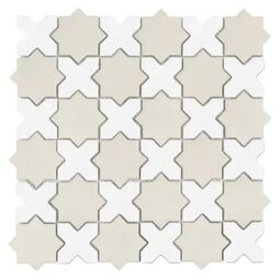 Dunin, House Loves, DUNIN STAR&CROSS COTTON MIX MATT MOZAIKA 30.2X30.2 