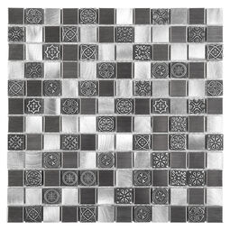 allumi grey mix 23 mozaika metalowa 30x30 