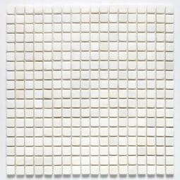 dunin black&white pure white 15 matt mozaika kamienna 30.5x30.5 